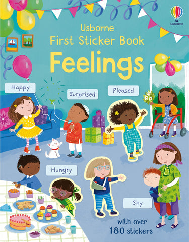 First sticker book Feelings