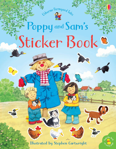 Poppy and Sam’s sticker book